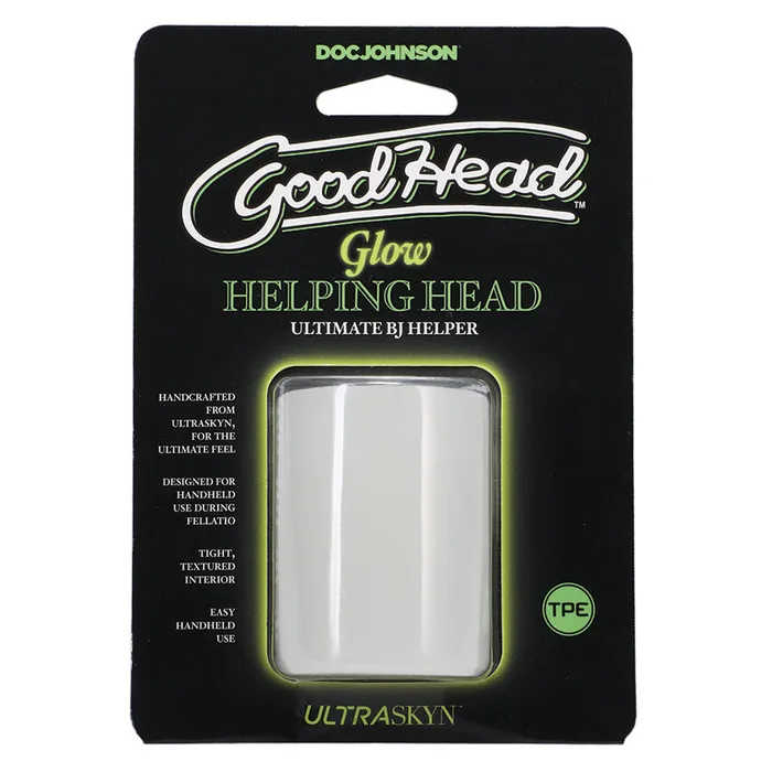 Male Sex Toys DOC JOHNSON GoodHead Helping HeadGlow