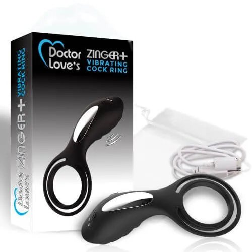 Male Sex Toys Doctor Love Doctor Love Zinger Vibrating Rechargeable Cock Ring Male Sex Toys Doctor Love Doctor Love Zinger Vibrating Rechargeable Cock Ring