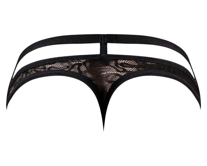 Male Sex Toys Elevate Your Style with Lucifer Cutout Thong from Male Power Lingerie LXL Male Power Lingerie