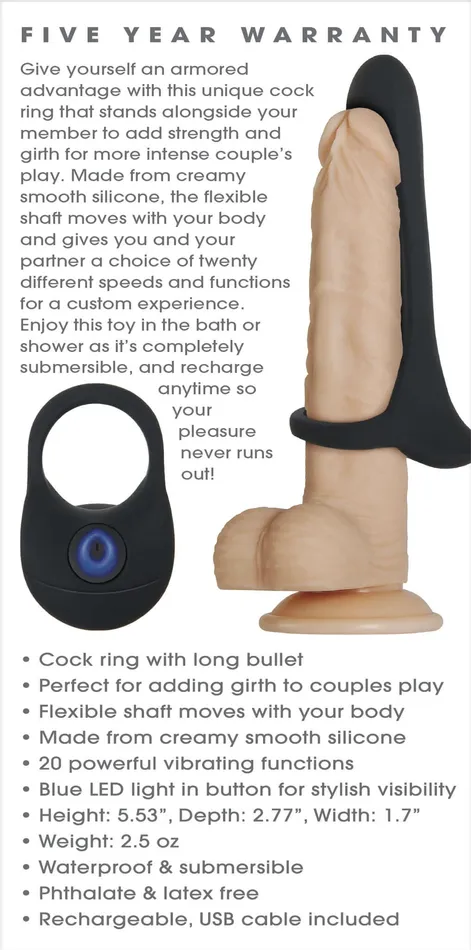 Male Sex Toys Evolved Novelties Zero Tolerance Cock Armor Cock Ring