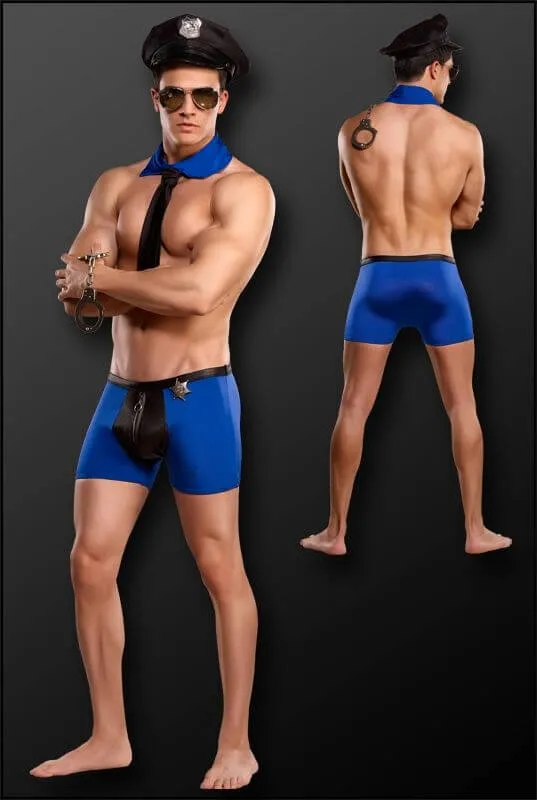 Male Sex Toys Male Power Lingerie Male Power Officer FriskEm Costume Size LargeExtra Large