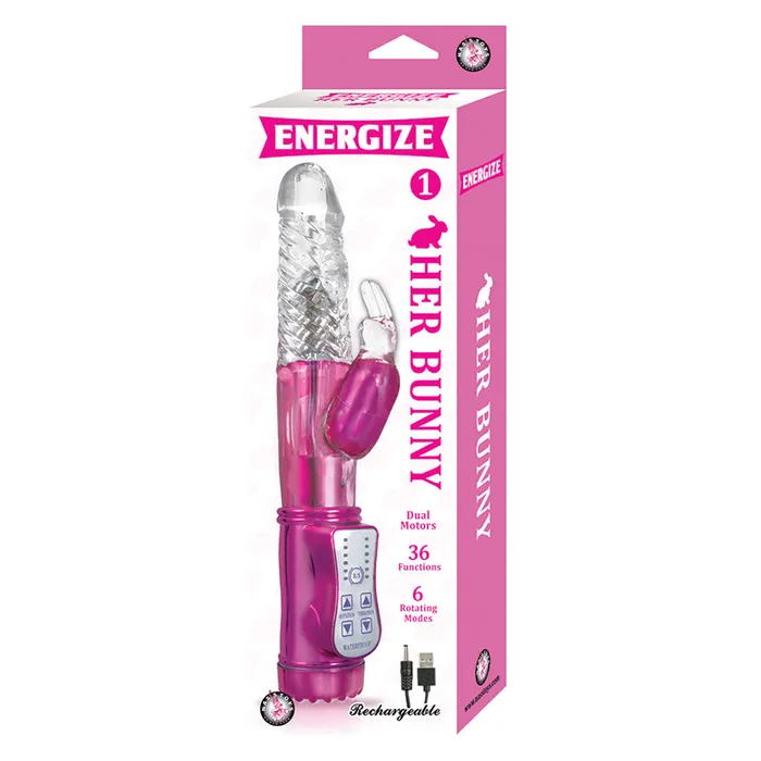 NASSTOYS Vibrators Energize Her Bunny 1Pink
