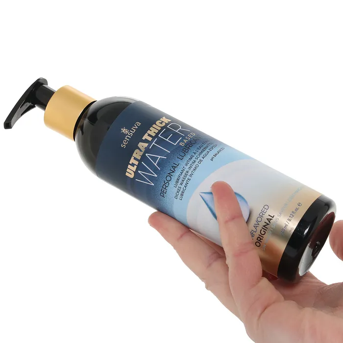 Natural Water Based Lube in 812 Floz240ml Sensuva Female Sex Toys