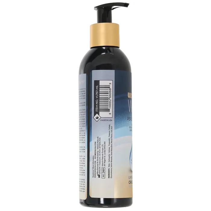 Natural Water Based Lube in 812 Floz240ml Sensuva Female Sex Toys
