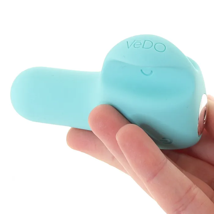 Nea Bullet Finger Vibe in Turquoise VeDO Female Sex Toys