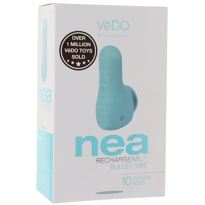 Nea Bullet Finger Vibe in Turquoise VeDO Female Sex Toys