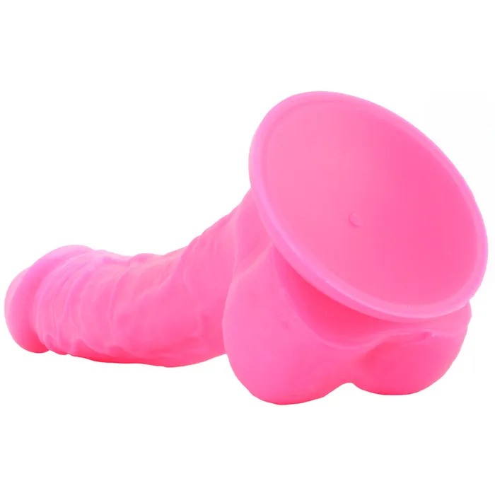 ns novelties Dildos Colours 8 Inch Dual Density Silicone Dildo in Pink