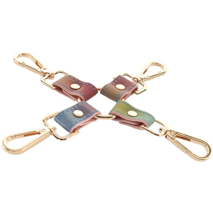 ns novelties Female Sex Toys Spectra Bondage Hog Tie in Rainbow