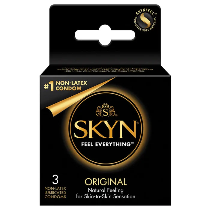 PARADISE MARKETING LifeStyles Skyn NonLatex Condoms 3 Pack Enhancers