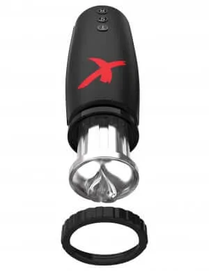 PDX Elite Moto Bator HandsFree Suction and Thrusting Masturbator Pipedream Products Male Sex Toys