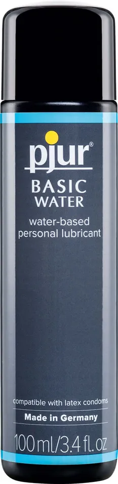 Pjur Basic WaterBased Lubricant 100ml LongLasting NonSticky and CondomSafe PJUR Lubricants Sexual Health Wellbeing Pjur Basic WaterBased Lubricant 100ml LongLasting NonSticky and CondomSafe PJUR Lubricants Sexual Health Wellbeing