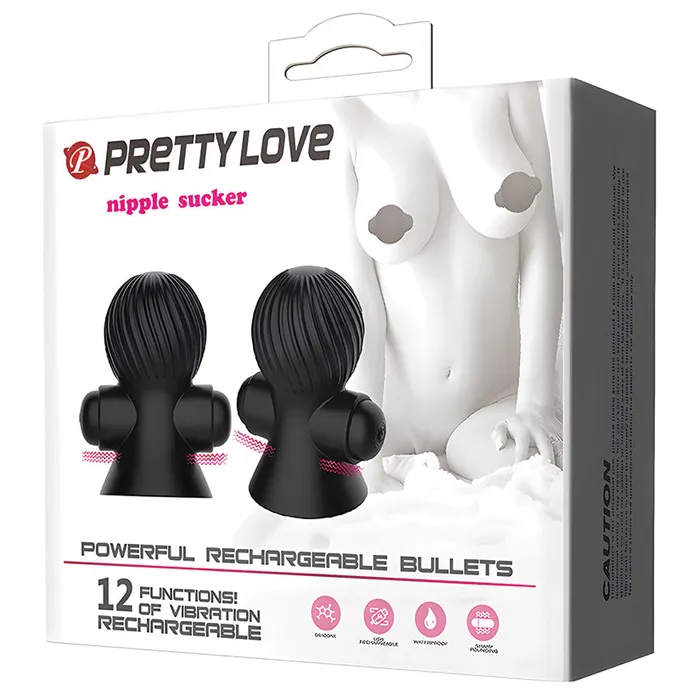 Pretty Love Rechargeable Nipple Sucker PRETTY LOVE Vibrators