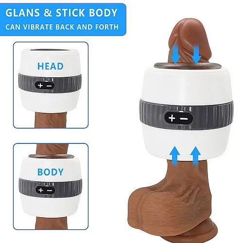 Rechargeable Vibrating Male Masturbator with 12 Modes GHETTOFF Male Sex Toys Rechargeable Vibrating Male Masturbator with 12 Modes GHETTOFF Male Sex Toys