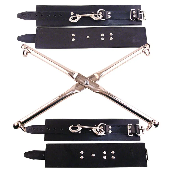 Restraints ROUGE GROUP Rouge Group Rod HogTie With Leather Wrist and Ankle Cuffs Restraints ROUGE GROUP Rouge Group Rod HogTie With Leather Wrist and Ankle Cuffs
