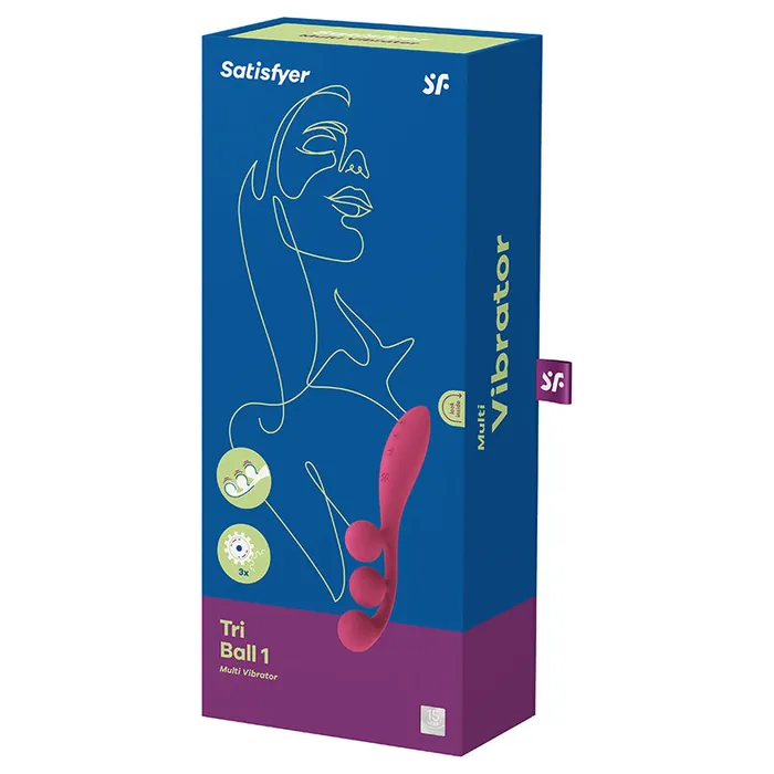SATISFYER Satisfyer Tri Ball 1Red Vibrators