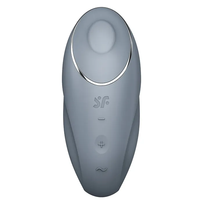 SATISFYER Vibrators Satisfyer Tap and Climax 1Bluegrey