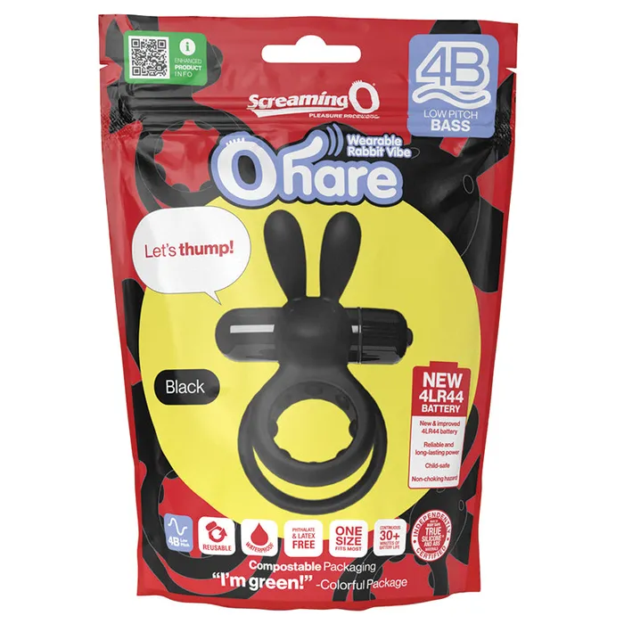 Screaming O 4B OhareBlack SCREAMING O Anal