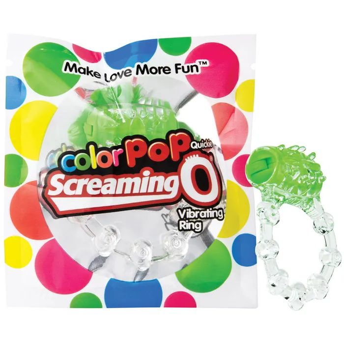 SCREAMING O Vibrators Screaming O ColorPoP QuickieGreen