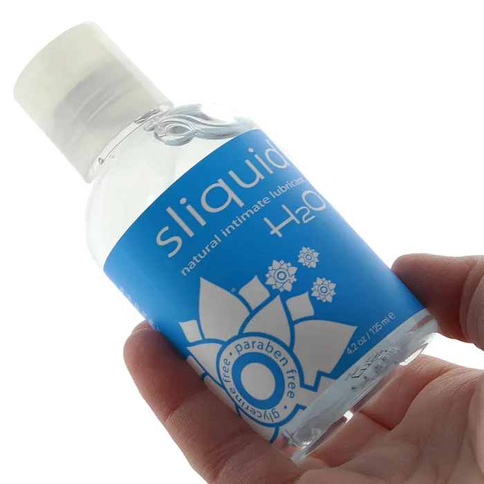 Sliquid Female Sex Toys H2O Glycerin Free Natural Lube in 42oz125ml