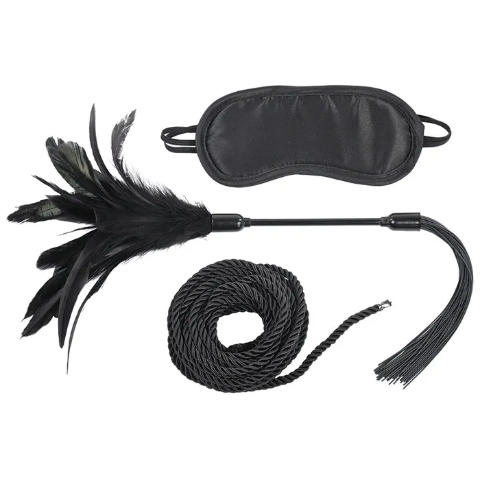 SPORTSHEETS SM Shadow Tie and Tickle Kit Couples