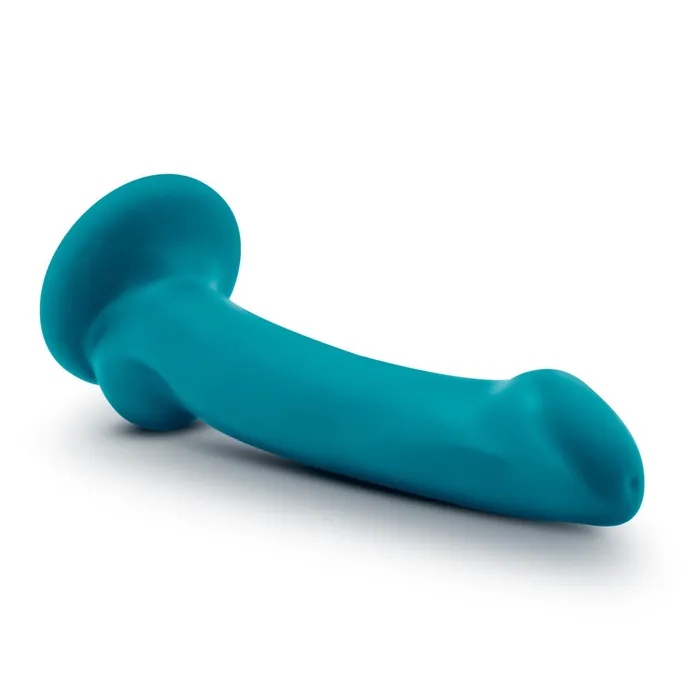 Temptasia By Blush Reina Realistic GSpot Teal 7Inch Long Dildo With Balls Suction Cup Base Blush Dildos