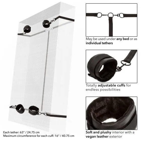 Vibrators Boundless Bed Restraint California Exotic Novelties