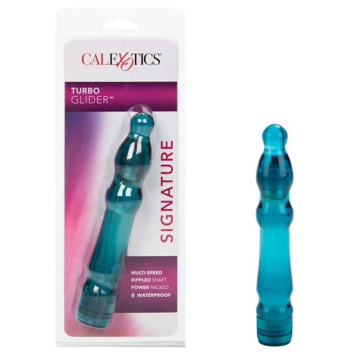 Vibrators CAL EXOTICS Turbo GlidersBlueberry Bliss 75