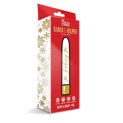 Vibrators Global Novelties Prints Charming Santas Helper Ho Fucking Ho Vibe Powerful MultiSpeed Vibrator