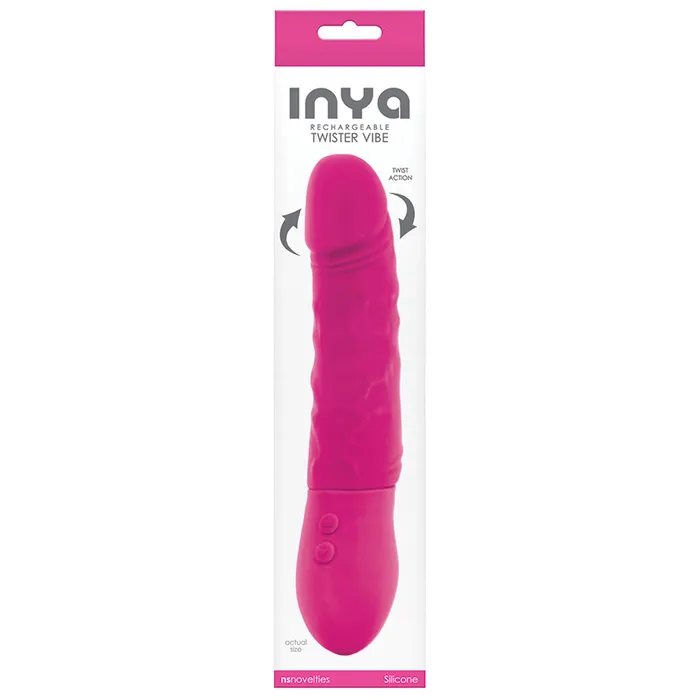Vibrators NS NOVELTIES INYA Twister VibePink