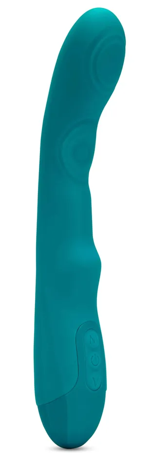 Vibrators Nu Sensuelle Sensuelle Vivi Double Tapping Vibrator Emerald Green by NU Sensuelle