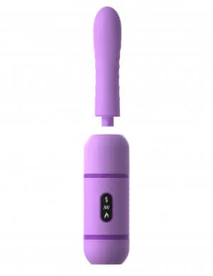 Vibrators Pipedream Products Fantasy For Her Love Thruster Her Purple Vibrator