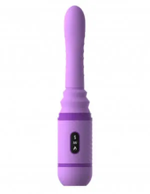 Vibrators Pipedream Products Fantasy For Her Love Thruster Her Purple Vibrator