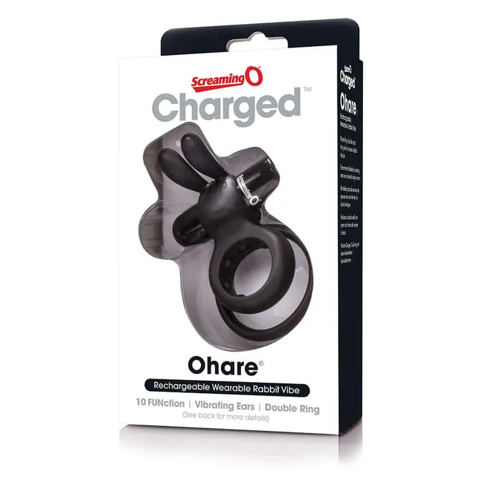 Vibrators Screaming O Charged Ohare Rechargeable Rabbit Vibe Ring Screaming O