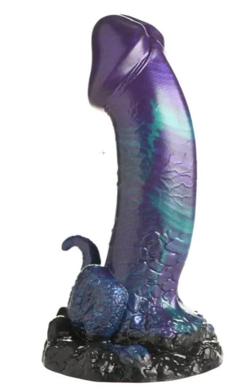 XR Brands Dildos Creature Cocks DinoDick Dinosaur Silicone Dildo Fantasy Suction Cup Dildo