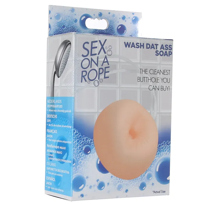 XR Brands Female Sex Toys Sex On A Rope Wash Dat Ass Soap