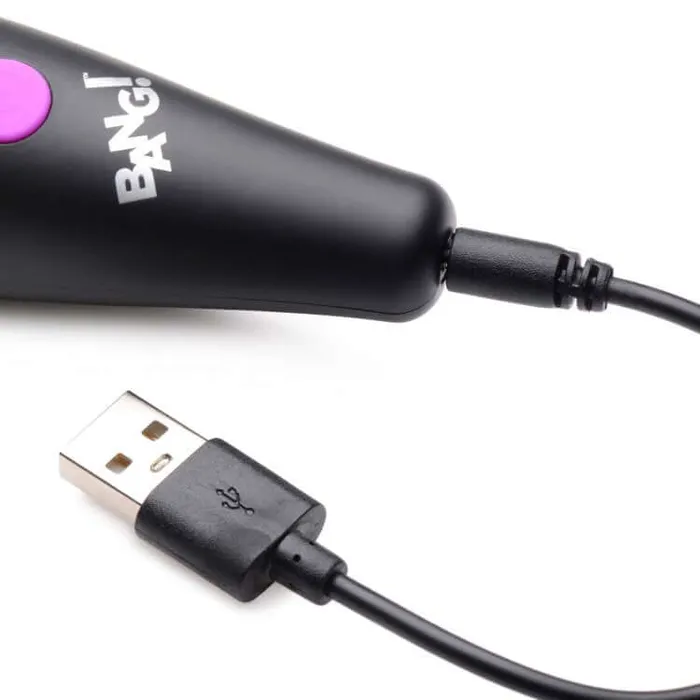 XR Brands Vibrators Bang 10X Vibrating Mini Wand Purple