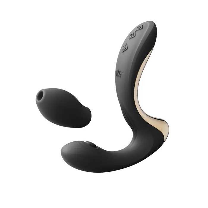 ZALO Vibrators ZALO Talis GSpot PulseWave Vibrator Obsidian Black
