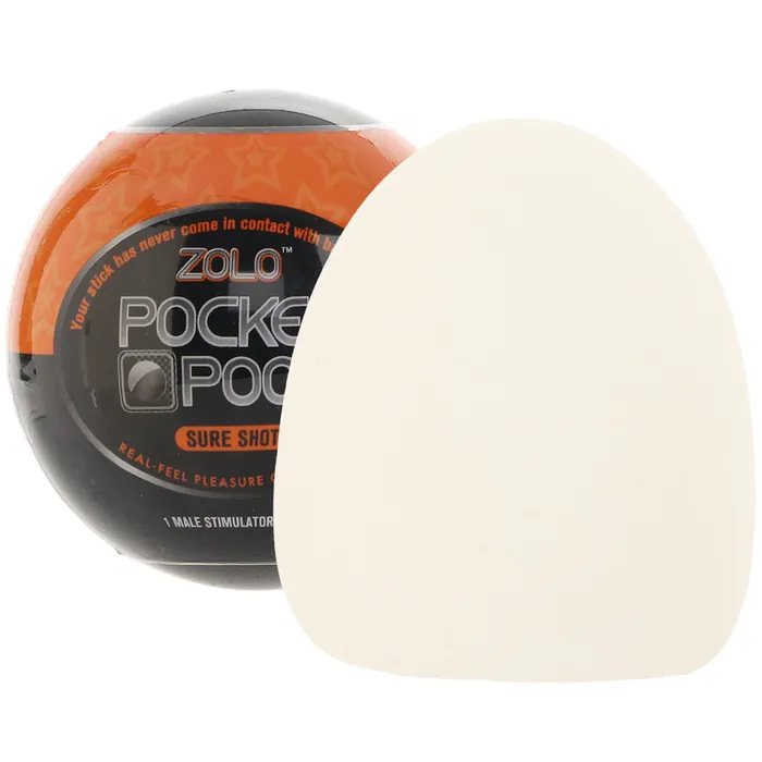 Zolo Male Sex Toys Pocket Pool Sure Shot Stroker