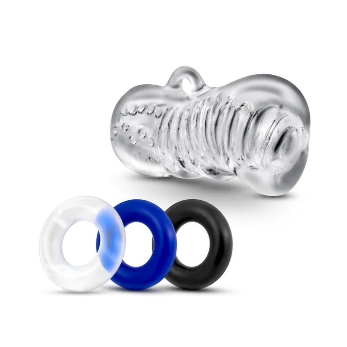 Anal Blush Novelties Quickie Kit Jerk Off Clear