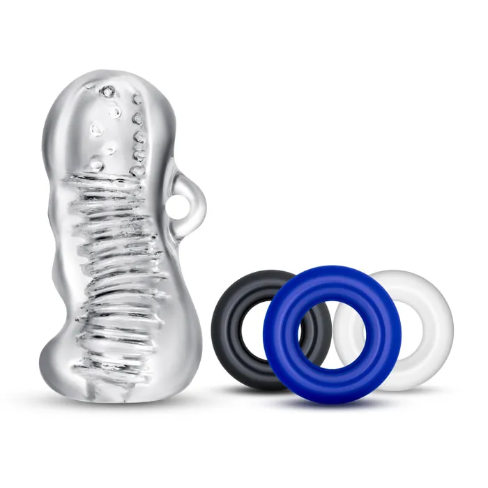 Anal Blush Novelties Quickie Kit Jerk Off Clear