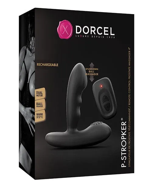 Anal Dorcel Dorcel Pstroker Moving Bead Prostate Massager Black
