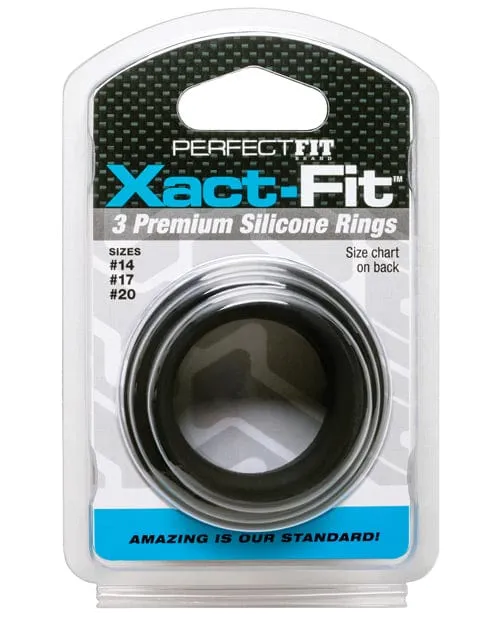 Anal Perfect Fit Brand Perfect Fit Xact Fit 3 Ring Kit