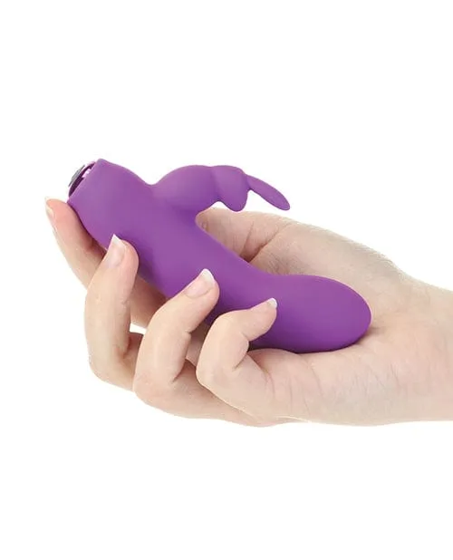 BMS Enterprises Alices Bunny Rechargeable Bullet with Rabbit Sleeve Female Sex Toys