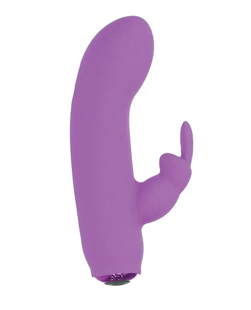 BMS Enterprises Alices Bunny Rechargeable Bullet with Rabbit Sleeve Female Sex Toys