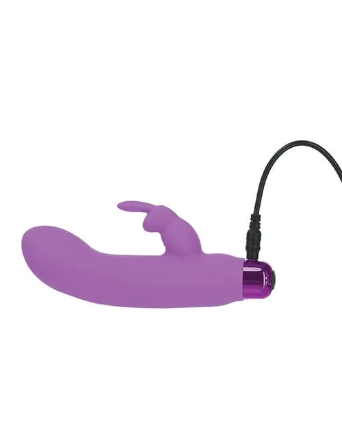 BMS Enterprises Alices Bunny Rechargeable Bullet with Rabbit Sleeve Female Sex Toys