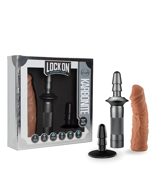 Blush Lock On Karbonite Blush Novelties Dildos