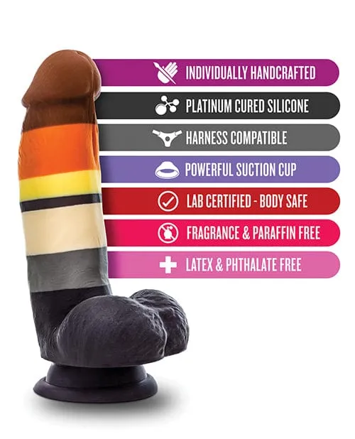 Blush Novelties Dildos Blush Avant P9 Bear Pride Dildo Multi Color