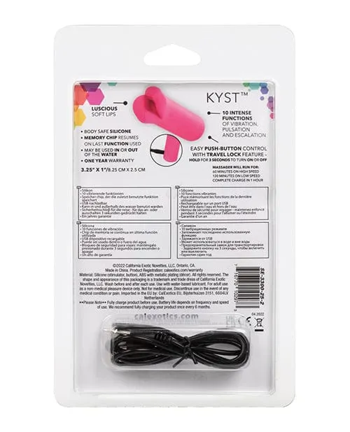 CalExotics Female Sex Toys Kyst Lips Petite Massager