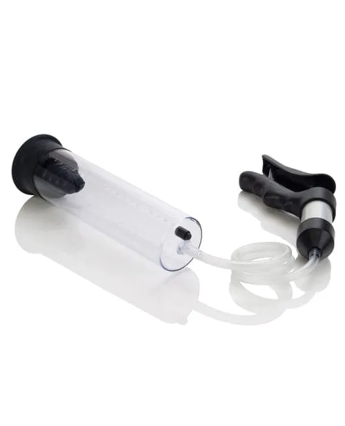 CalExotics Male Sex Toys Quick Draw Vacuum Pump Clear