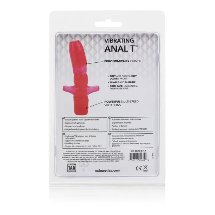 CalExotics Male Sex Toys Vibrating Anal T